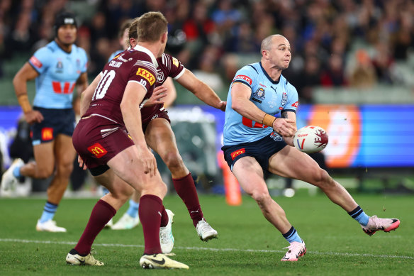 Dylan Edwards in game two in Melbourne.