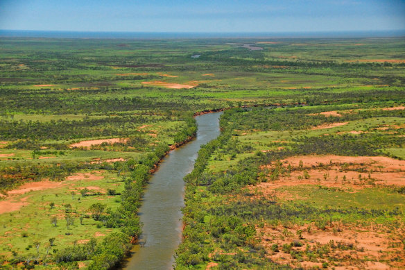 The Ashburton River in the Pilbara.