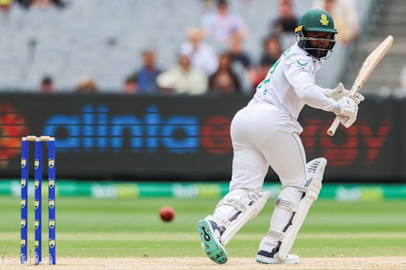 South Africa’s Temba Bavuma.