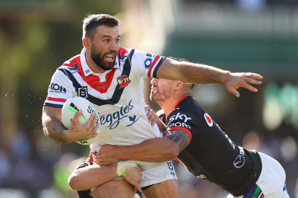 Roosters fullback James Tedesco.
