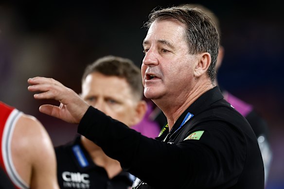 St Kilda chief executive Carl Dilena says Ross Lyon (pictured) is strong about the Saints having their own VFL side.