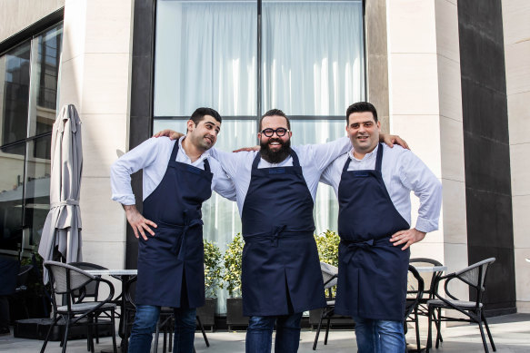 Mohammad, Wassim and Omar Orfali: The team behind Orfali Bros Bistro.