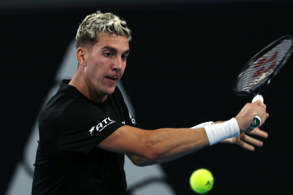 Kokkinakis needs to win a few games to avoid falling down the leaderboard.