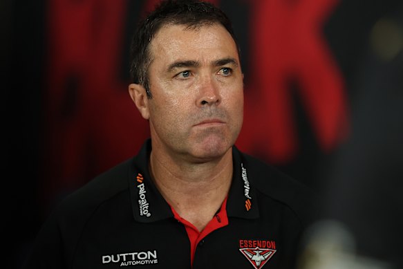 Essendon coach Brad Scott has not been perturbed by the coaching speculation.