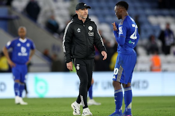 Interim manager Gary Rowett and Patson Daka.