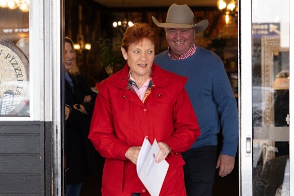 Pauline Hanson and Barnaby Joyce led One Nation to a triumph in Farrer, where David Farley was elected to the lower house.