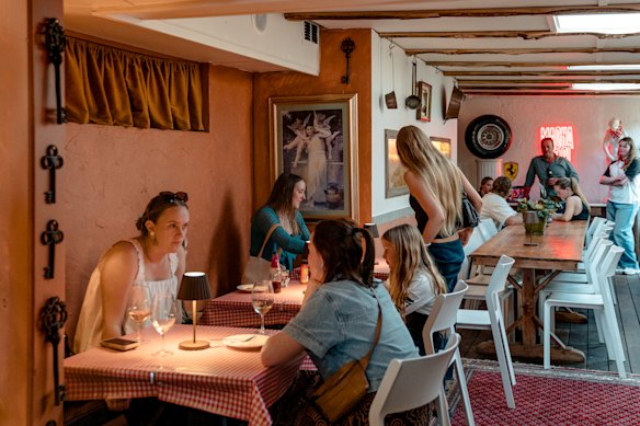 Boccabona is designed to look like an Italian chalet.