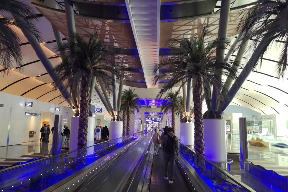 Muscat Airport … spend the money for the express lane.