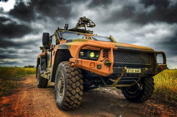 Ukraine wants Australian-made Hawkei four wheel drives for its fight against Russia.