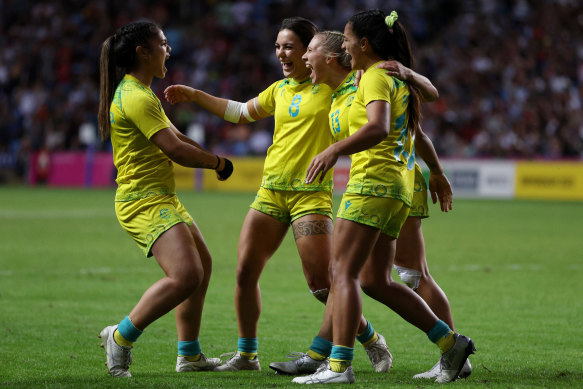The win was Australia’s first rugby sevens gold medal at the Commonwealth Games.