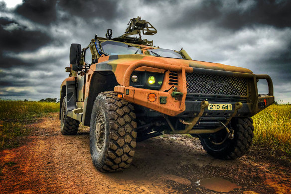Ukraine wants Australian-made Hawkei four-wheel drives for its fight against Russia.