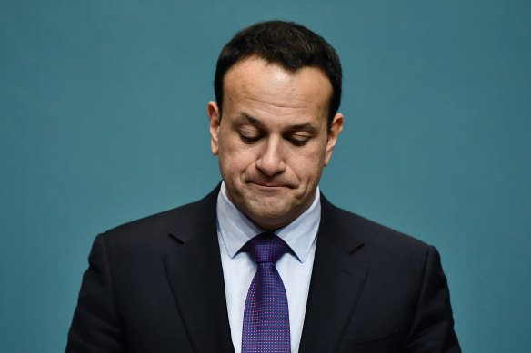 Leo Varadkar is stepping down as Irish prime minister and party leader.