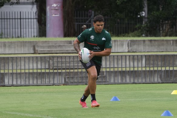 Latrell Mitchell is looking sharp ahead of the 2022 campaign.