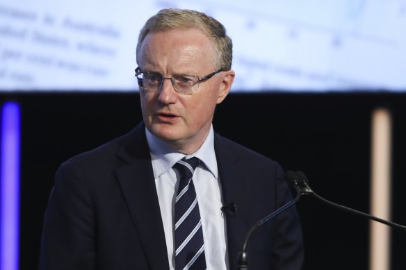 Reserve Bank governor Phillip Lowe.