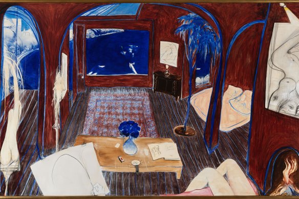 Henri’s Armchair, by Brett Whiteley, 1974-75, was sold for $6.136 million in November 2020