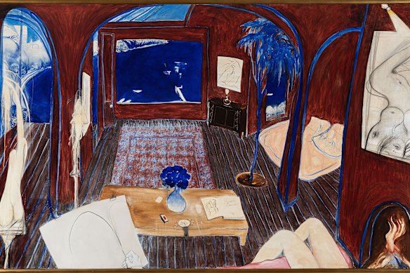 Henri’s Armchair, by Brett Whiteley, 1974-75, was sold for $6.136 million , by Menzies in November.