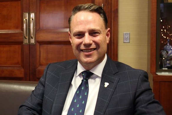 Brisbane Lord Mayor Adrian Schrinner.