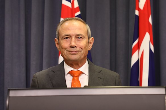 WA Premier Roger Cook.
