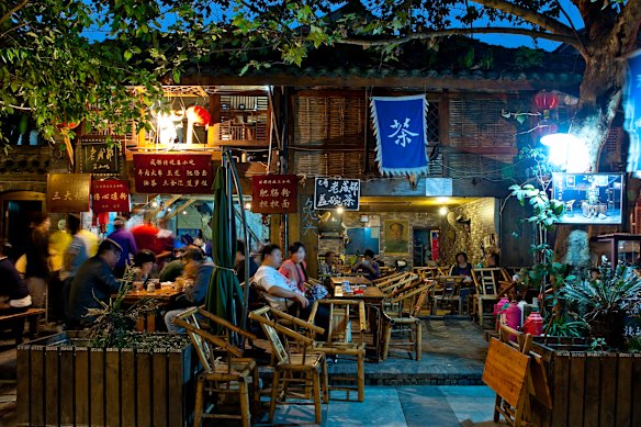 Teahouse, Chengdu.