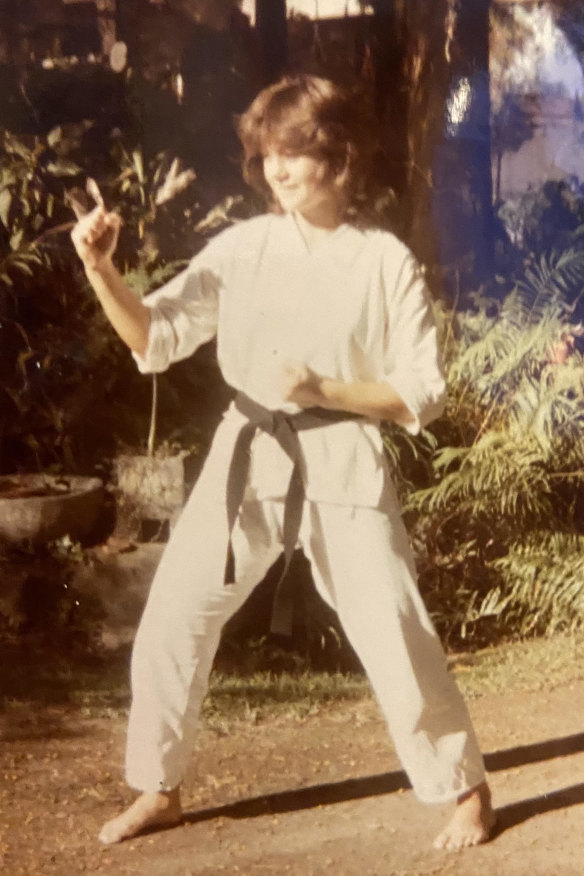 Lucashenko took up karate at 13, gaining a black belt.