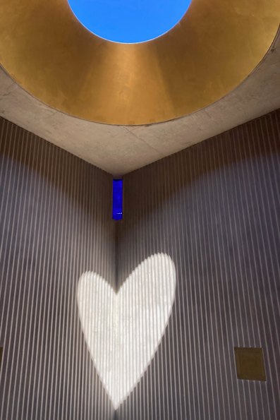 Inside the Cobar Sound Chapel.