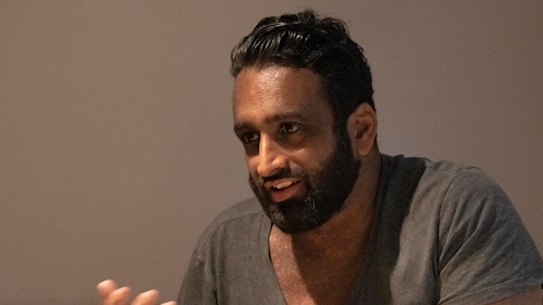 Michael Rodrigues at Odd Culture in Newtown.