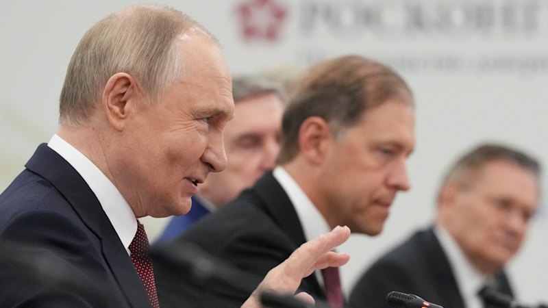 Putin says ‘the whole of Ukraine is ours’ – in theory