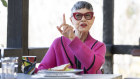 Fashion icon Jenny Kee.