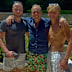 Phil Waugh with his sons Jack (left) and Charlie (right).