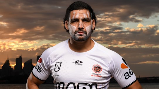 Cody Walker Indigenous All Stars photo shoot