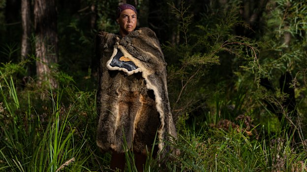 Artist and Wreck Bay resident  Theresa Ardler.