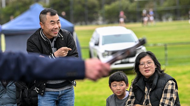 Four buyers contested the auction for 17 Shearwater Crescent, Maribyrnong.