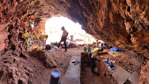 This single cave has yielded some of the earliest ­evidence of Aboriginal peoples’ occupation of the Australian desert.