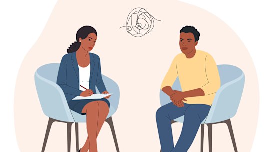 More Australian men are going to therapy these days, but what are they talking about?