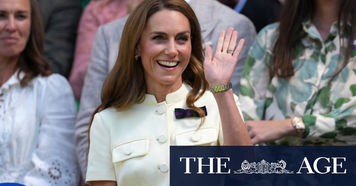 Princess of Wales Wimbledon Appearance