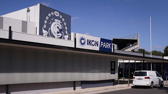Carlton's home ground was closed for business on Thursday.