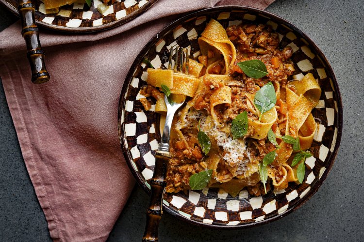 Get a batch of this chicken ragu on the stove quick smart.