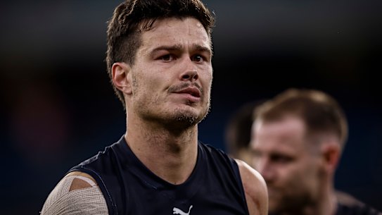 Plenty to ponder: Jack Silvagni is weighing up where to play next season.