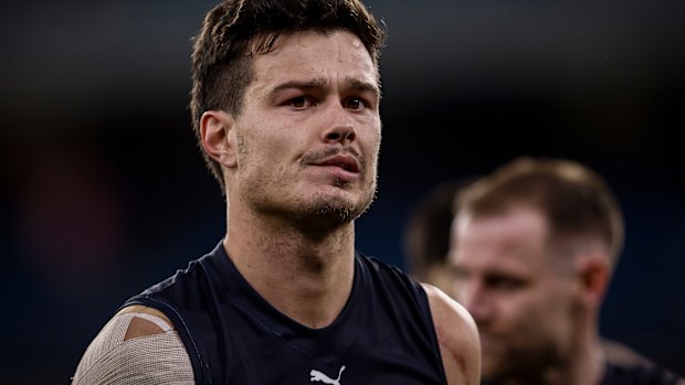 Plenty to ponder: Jack Silvagni is weighing up where to play next season.