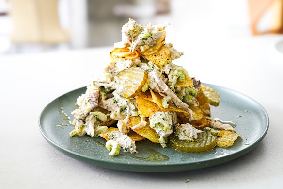 Barbecue chook and a bag of chips? Hello, salad.