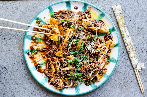 The dish you make when you want dumplings, but can't face the fold.