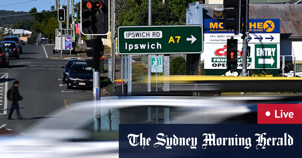 Brisbane news live: Woman pinned by car airlifted to hospital