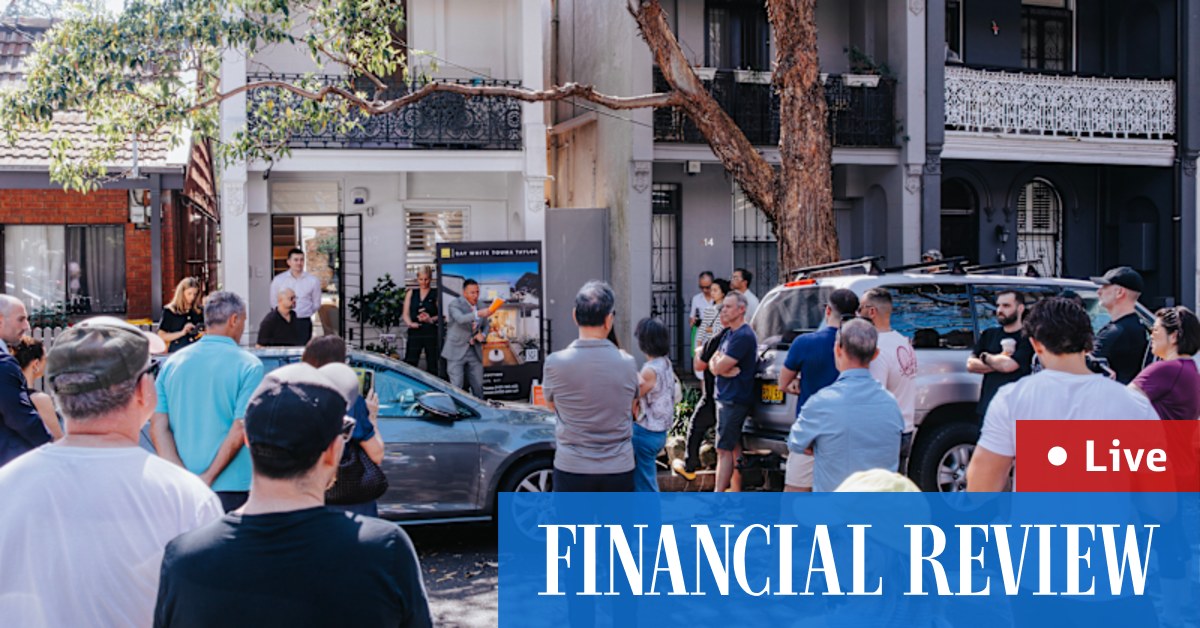 Australia news live updates: Property auction clearance rates hit three ...
