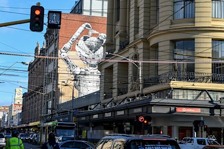 Chapel St, Prahran, from the intersection of Commercial Rd.
