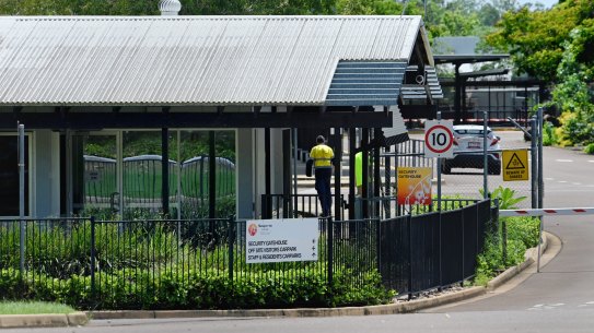 The Howard Springs Centre for National Resilience where five members of the Bali Nine are currently being held. 