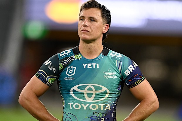 Scott Drinkwater, Cowboys Roosters'la karşılaştıktan sonra.