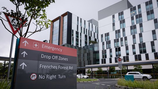 Northern Beaches Hospital is currently run by private operator Healthscope but will transition to full public control this year.