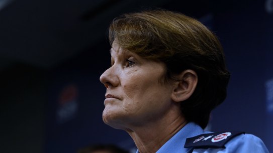 NSW Police Commissioner Karen Webb is again facing criticism from her opponents. 