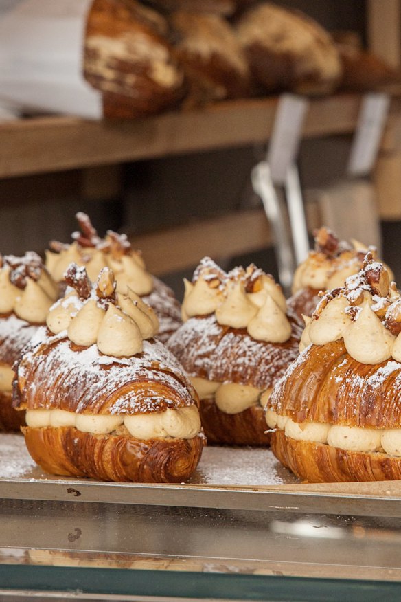 Flour’s take on an almond croissant. 