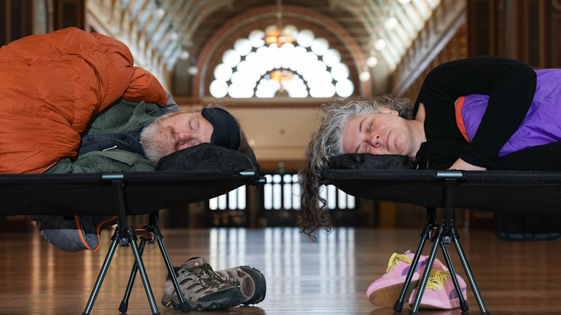 Public given rare opportunity to sleep in Melbourne’s Royal Exhibition Building